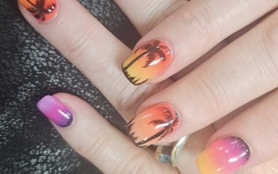 Sole-Shine Aesthetics Palm Tree Nails